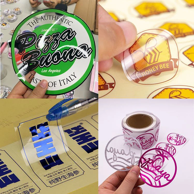 clear vinyl sticker roll