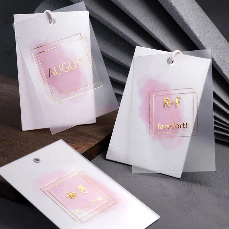 custom garment hang tag