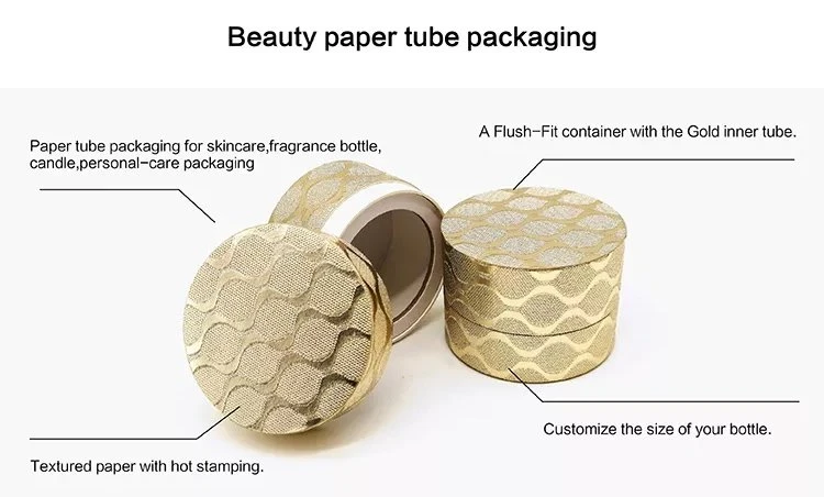 Beauty paper tube packaging