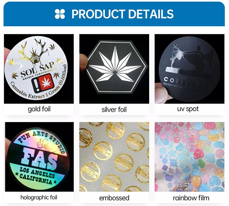Define die cut stickers