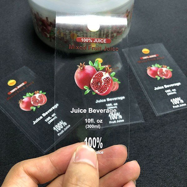 removable clear sticker
