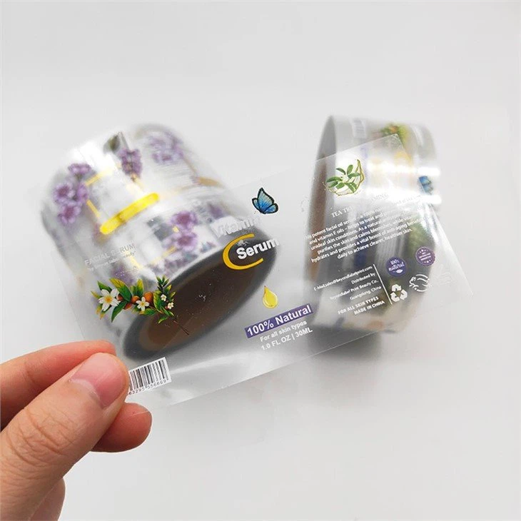 removable clear sticker