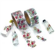 রঙিন পরিষ্কার স্টিকার